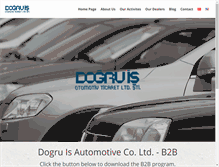 Tablet Screenshot of dogruis.com.tr